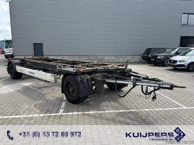 BDF System Krone BDF Box Carrier / Molen - Schamel Aanhanger / B...