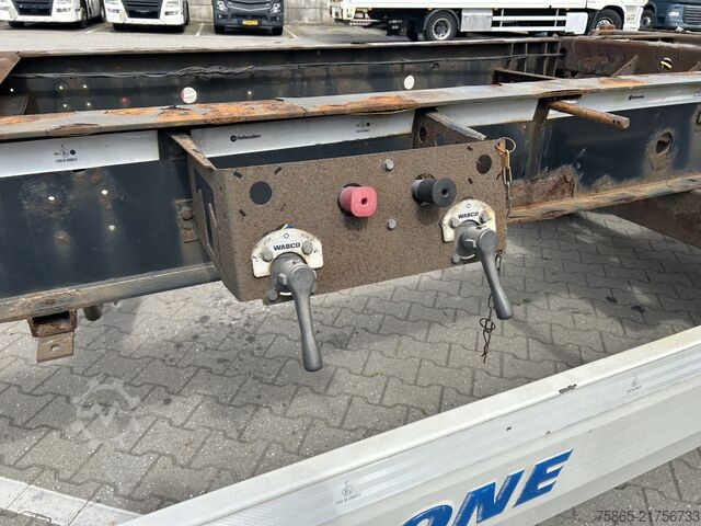 BDF System Krone BDF Box Carrier / Molen - Schamel Aanhanger / B...
