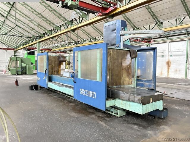 Bed Type Milling Machine - Universal SACHMAN T 314 HS / T22 HS