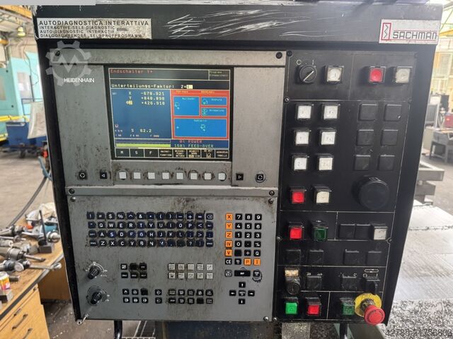 Bed Type Milling Machine - Universal SACHMAN T 314 HS / T22 HS