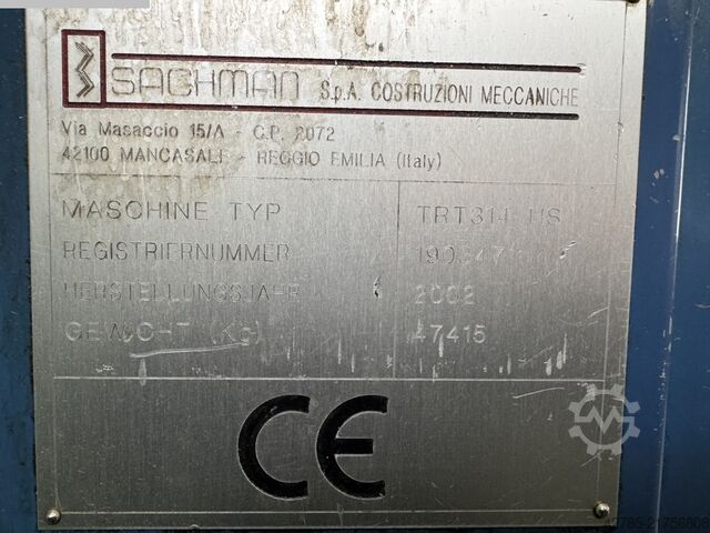 Bed Type Milling Machine - Universal SACHMAN TRT 314 HS