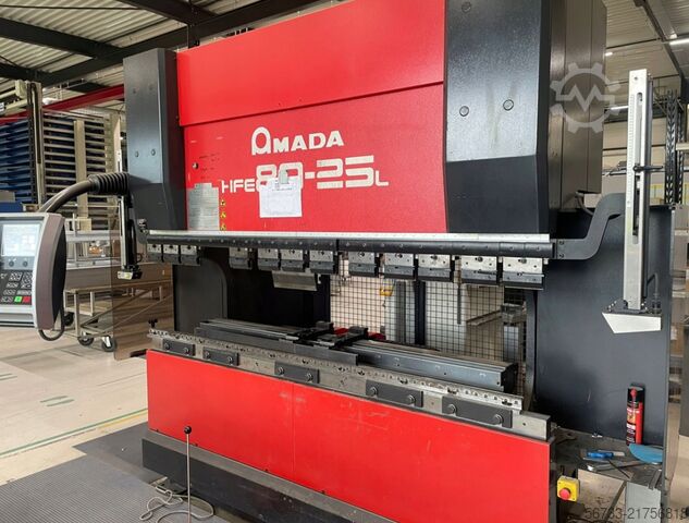 Hydr. Press brake AMADA HFE80-25 L 2500 x 80 to
