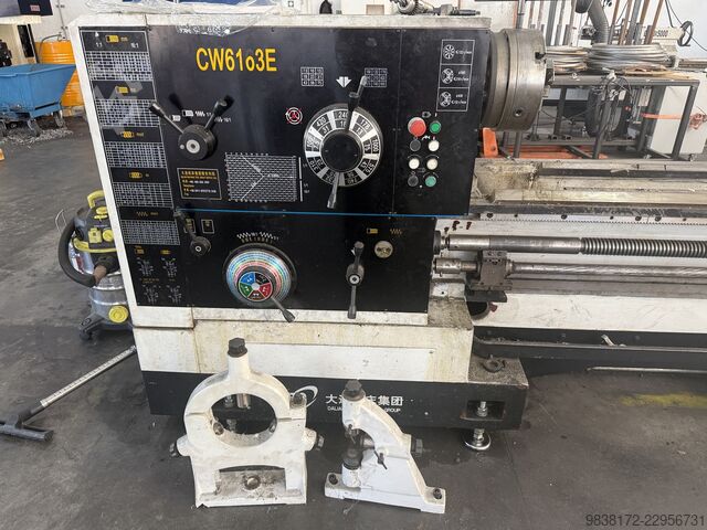 Leit-/Zugspindeldrehmaschine DMTG DALIAN CW 6163 E