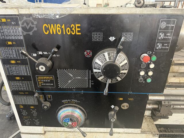 Leit-/Zugspindeldrehmaschine DMTG DALIAN CW 6163 E