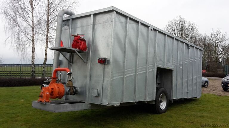 Slurry tank  Agomac gegalvaniseerde mest-pompcontainer