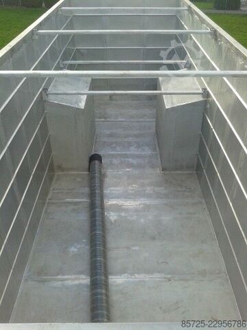 Slurry tank  RVS mestcontainer