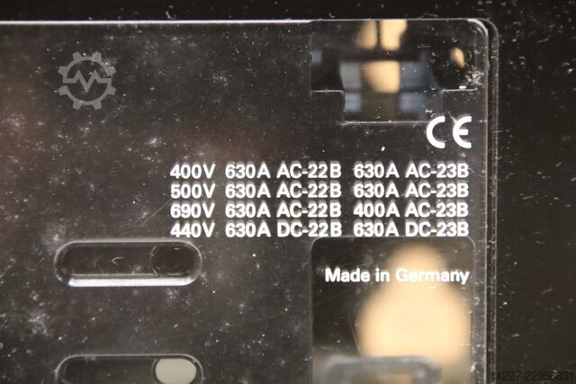 Load break switch Siemens 3NP5460-0CA00  630A