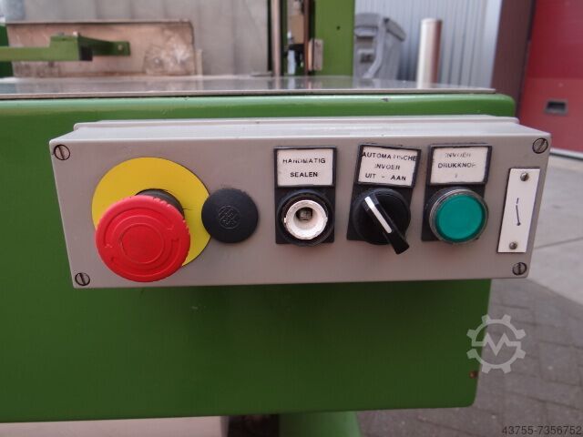 Foil wrapper/scratch tunnel Combi-simplex