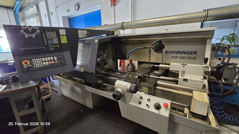 Drehmaschine - zyklengesteuert VDF Böhringer Zyklendrehmaschine DUS 400 ti
