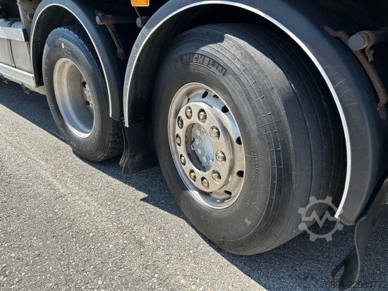 Flatbed truck MERCEDES-BENZ ACTROS 2545 L 6X2, RETARDER, PRITSCHE, HIAB XS 166 D-4 PRO, E5