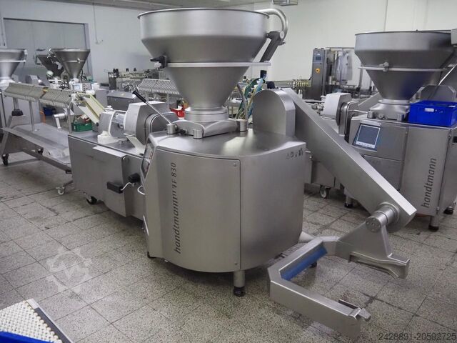Vacuum stuffer with AL system Handtmann VF 830, AL-System 228-01,242-16
