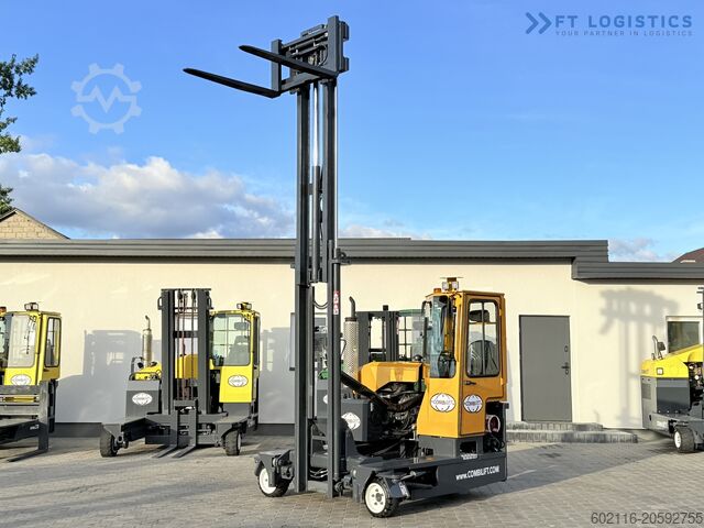 Four-way forklift Combilift C3000 GAS DUPLEX 4500 FREE LIFT CABIN