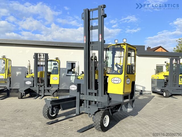 4-way forklift Combilift C5000XL GAS DUPLEX 6000MM FREE LIFT