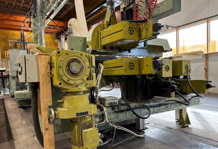 Blockhaus-Fräsmaschine GABBIANI  NOT AUERTECH KRUSI WEINIG TMK 72