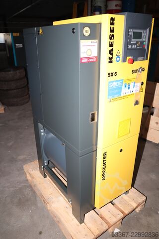 4,0 kW screwcompressor dryer tank KAESER AIRCENTER SX 6
