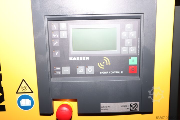 4,0 kW screwcompressor dryer tank KAESER AIRCENTER SX 6