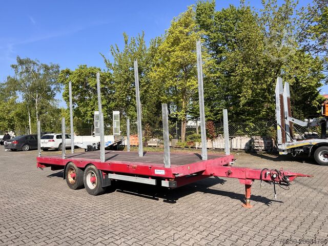 Anhänger mit offener Pritsche Auwaerter X-LTL110 Tandempritsche, ausziehbar