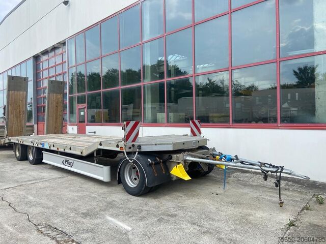 Low loader trailer Goldhofer t3 3 Achs Tiefladeranhänger