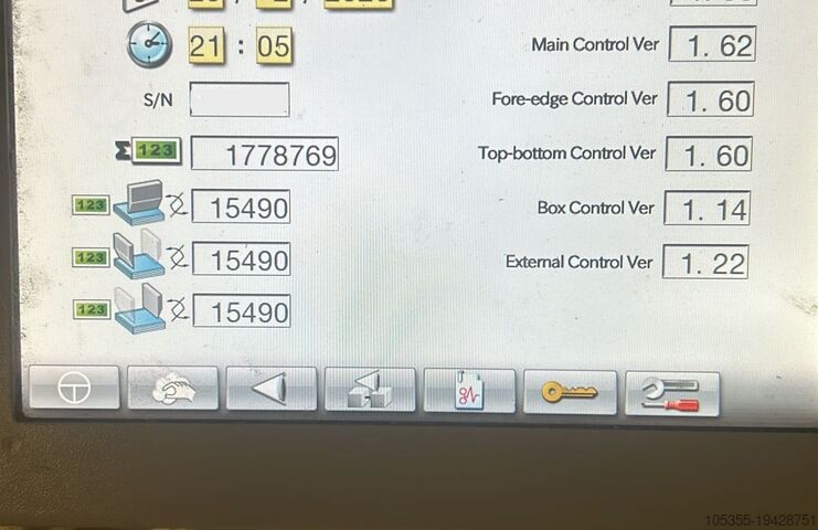 Automatic Variable Three Knife Trimmer Horizon HT-1000V Variable Trimmer