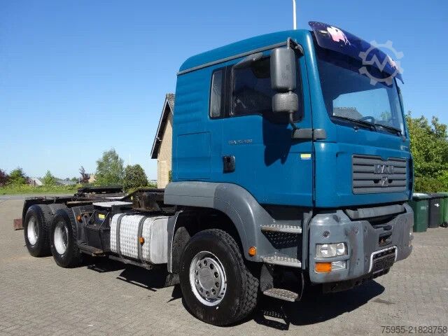 Heavy load MAN TGA 26.480 6X4 STEELSPRINGS,MANUAL GEARBOX,INTA...