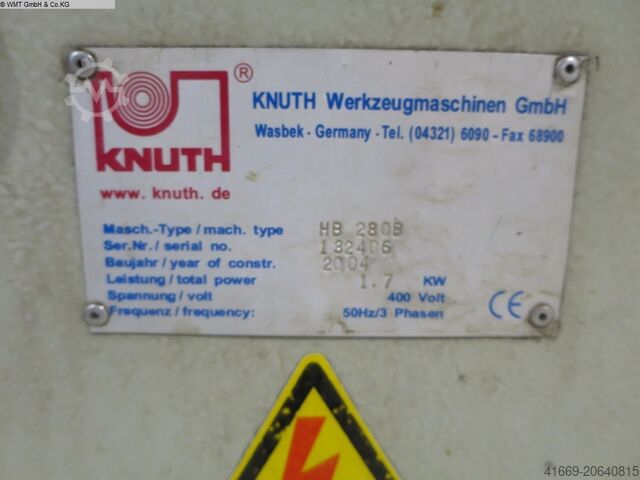 Bandsaw - Horizontal KNUTH Hb 280 B