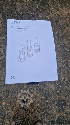 Druckerhöhungsanlage Speck-Kreiselpumpe IN-VB 10-70-11F-3A5-030