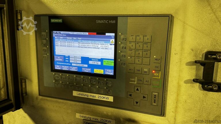 Induktionsschmelzofen IAS MITO 600/1500 IAS Mito 600/1500
