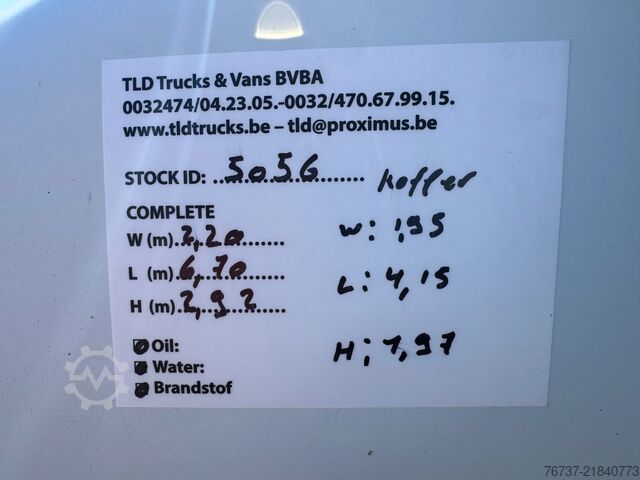 Koffer Opel Movano **EURO4-LIFT-AIRCO**