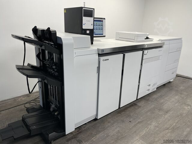 Colour production machine Canon imagePRESS V1000 incl. Bookletfinisher, Paperdeck, Prisma