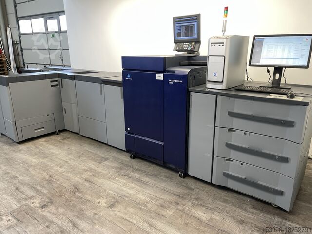 Colour production machine Konica Minolta AccurioPress C6085 incl. IQ-501, SD-513