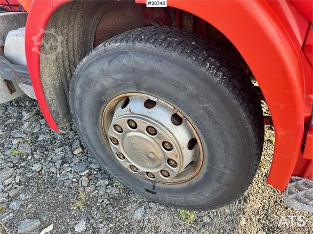 Hook arm system Scania R124 Hook truck. Partial Rep. object.