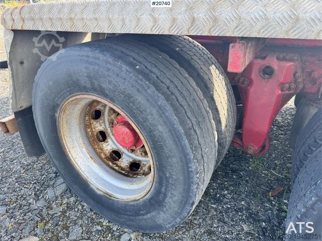 Hook arm system Scania R124 Hook truck. Partial Rep. object.