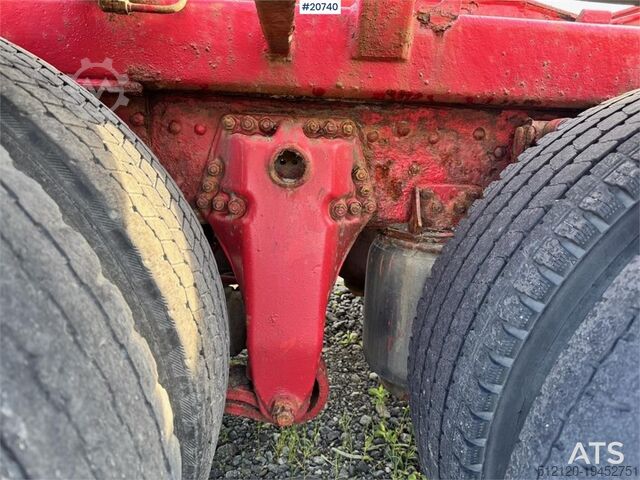 Hook arm system Scania R124 Hook truck. Partial Rep. object.