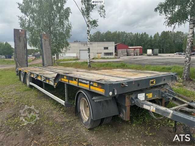 NC engineering Machine trailer w/ hydraulic driving b NC engineering Machine trailer w/ hydraulic driving b