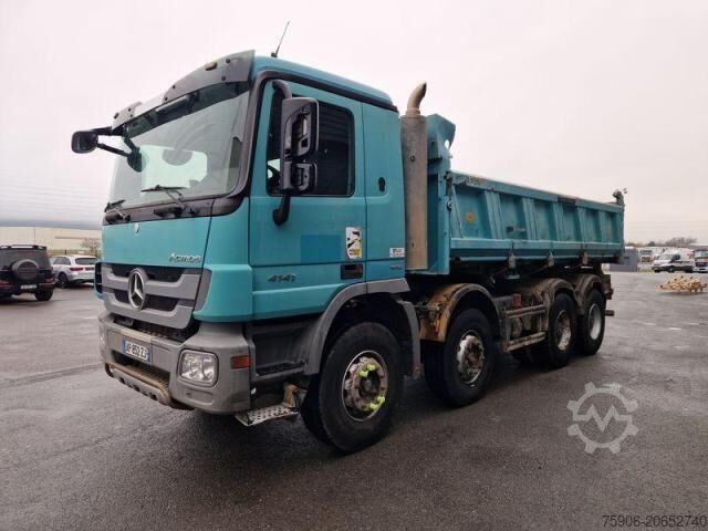 Roll-off tipper truck Mercedes-Benz Actros 4141