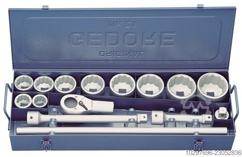 Socket wrench set D 21 EMU-10 - 1 piece Gedore 