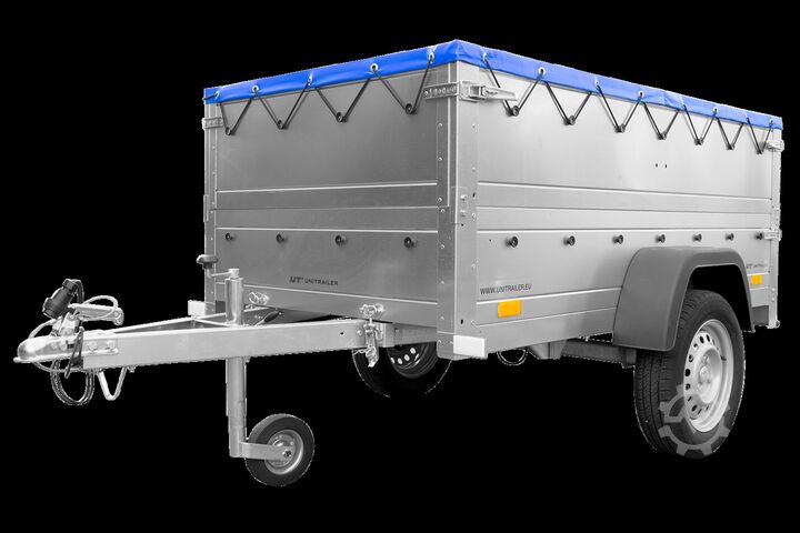PKW-Anhänger Unitrailer 200 Kipp mit Bordwandaufsatz und Plane