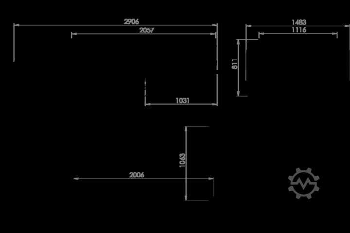 PKW-Anhänger Unitrailer 200 Kipp mit Bordwandaufsatz und Plane