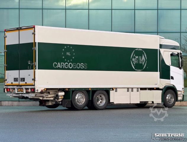 Refrigerated truck SCANIA S450 FULL AIR RETARDER VAN BEURDEN ISOLATED BOX