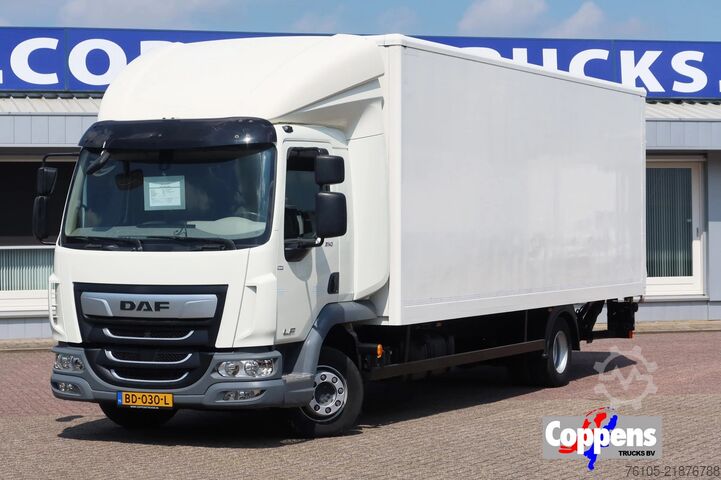 Box body DAF LF 45 .210 Bak + Dhollandia 1500 Kg klep + slaa...