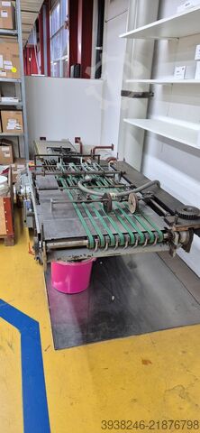 Jumbo roll collator Leuze & Co. Maschinenfabrik Bielomatik 668 Rollencollator