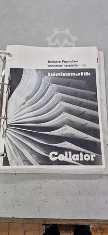Jumbo roll collator Leuze & Co. Maschinenfabrik Bielomatik 668 Rollencollator
