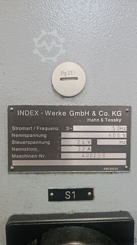 INDEX ABC 60 1-SPINDLE AUTOMATIC CNC INDEX ABC 60
