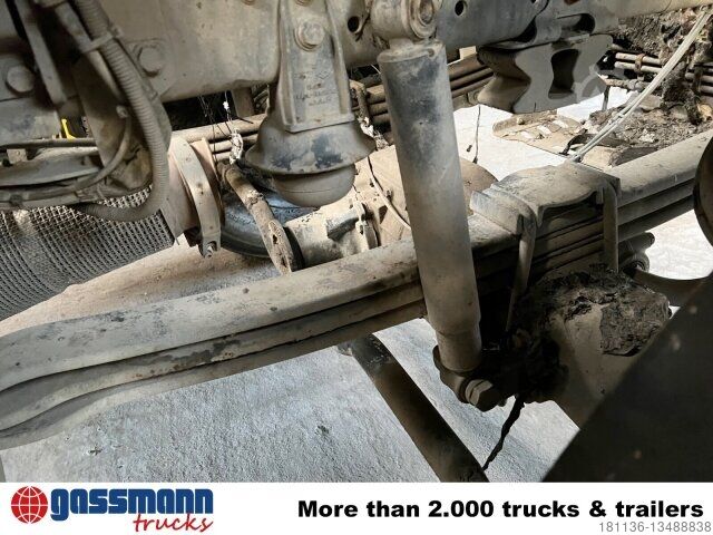 Agricultural machine MAN TGS 18.480 4x4 BLS, VORDERACHSE, BRANDSCHADEN