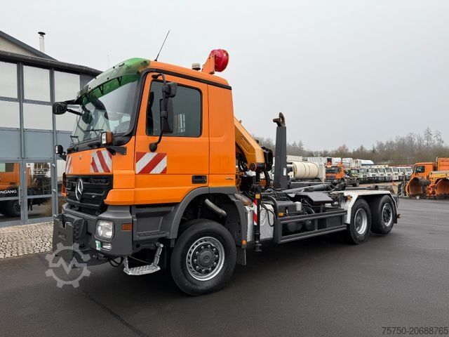 Other MERCEDES-BENZ Actros 2632 6x4/2 Meiller  + HMF Kran