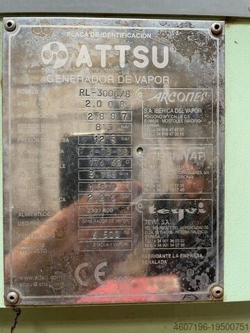 Dampfkessel ATTSU RL-3000/8