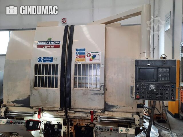 Vertikal-Drehmaschine Okuma 2SP-V35