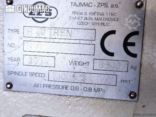 Horizontal-Bearbeitungszentrum TAJMAC-ZPS H40 TREND