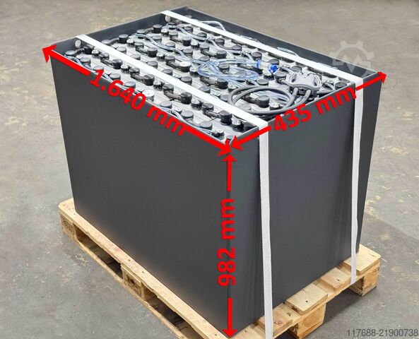 Forklift battery 80V 4PZS 620AH - special tray Dimos DMS40/45 Stapler Akku - Garantie