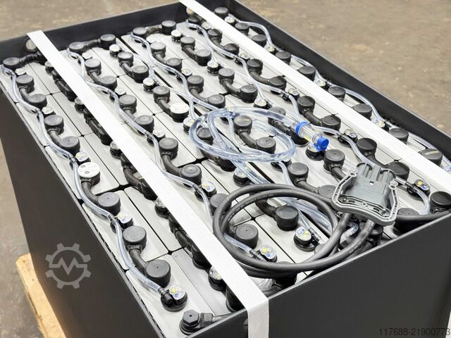 Forklift battery 80V 3PZS 375AH - special trough Toyota FBM20 - Hyster E2.2-35XN Hyster E200XM - Akku Garantie